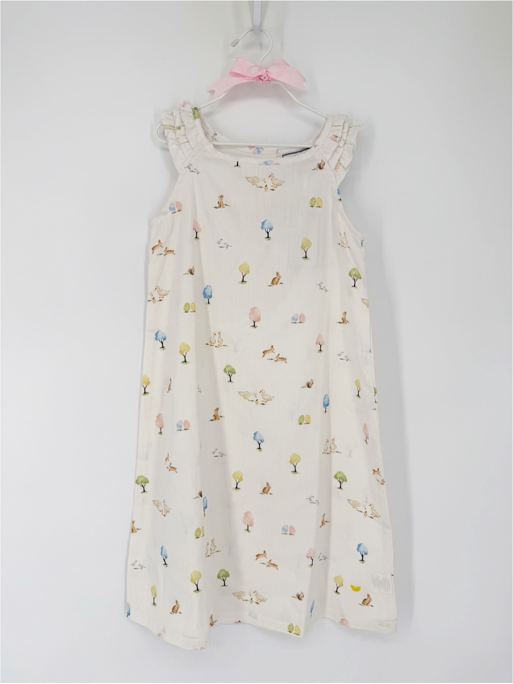NWT Petite Plume The Amelie Nightgown Easter Garden Size 7